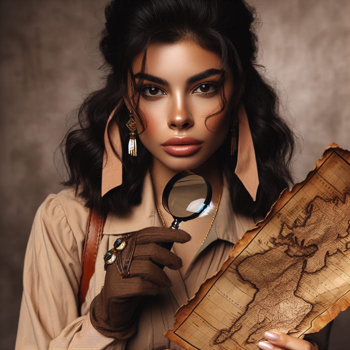 Hispanic Archaeologist Uncovering Historical Secrets | Adventure Spirit
