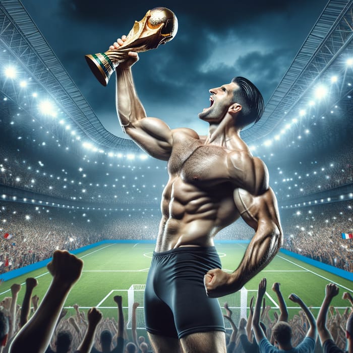 Cristiano Ronaldo with World Cup 2022 Celebration