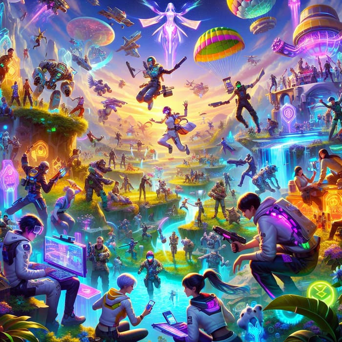 Immerse Yourself in the Colorful World of Fortnite
