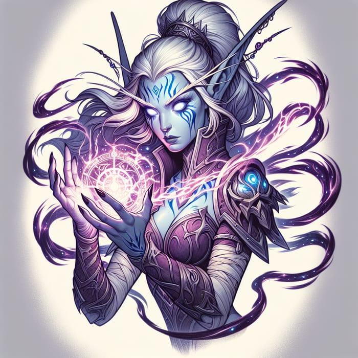 Eredar Race Character in Warcraft Universe | Transcendental Magic
