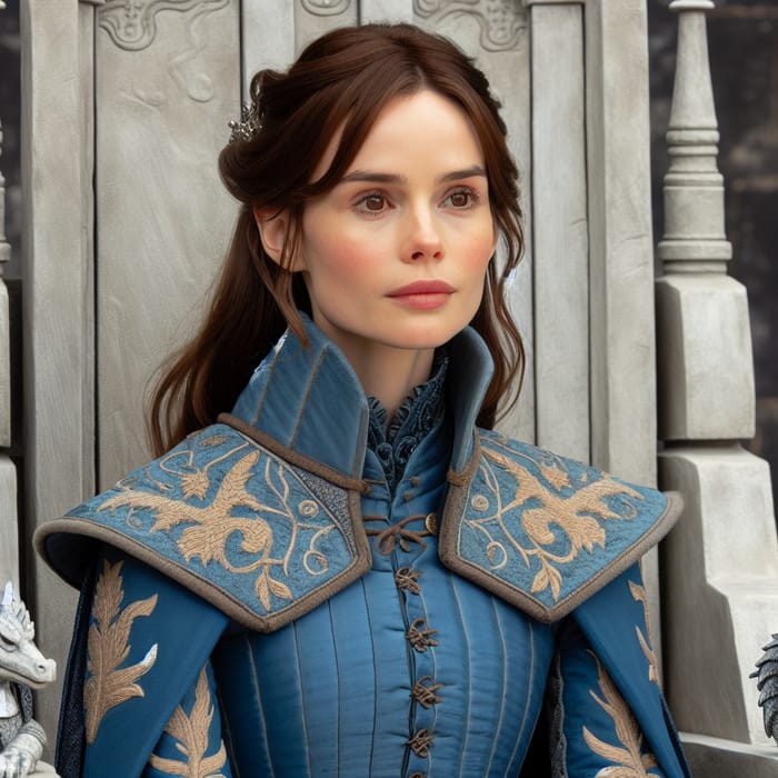 Emma Watson as Daenerys Targaryen | Regal Throne Scene