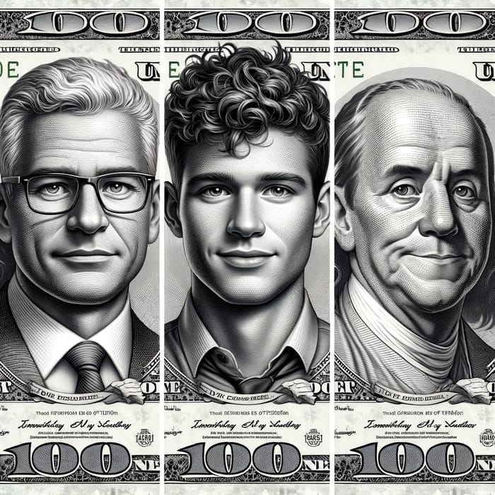Entrepreneur Icons on Currency: Bezos, Zuckerberg, Musk