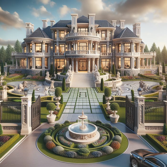 Opulent $100 Million Mansion - Luxurious Estate for Sale
