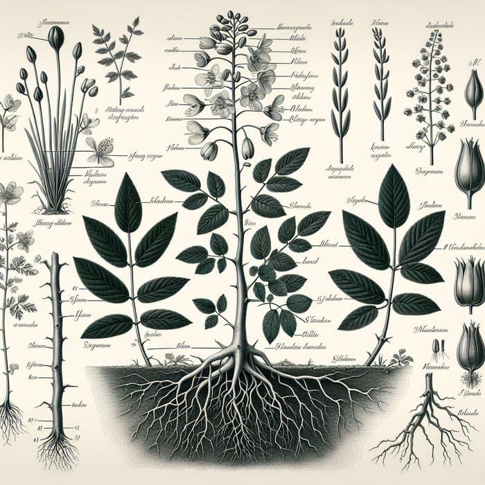 Plant Structure Parts | Detailed Botanical Anatomy