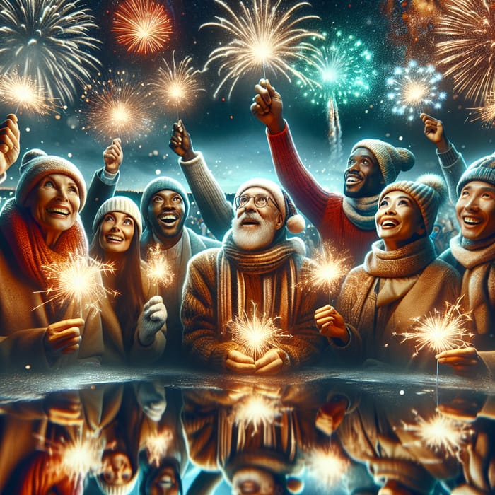 2024 Happy New Year Celebrations | Fireworks Display