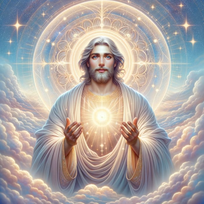 Heavenly Jesus Christ: Divine Light and Love