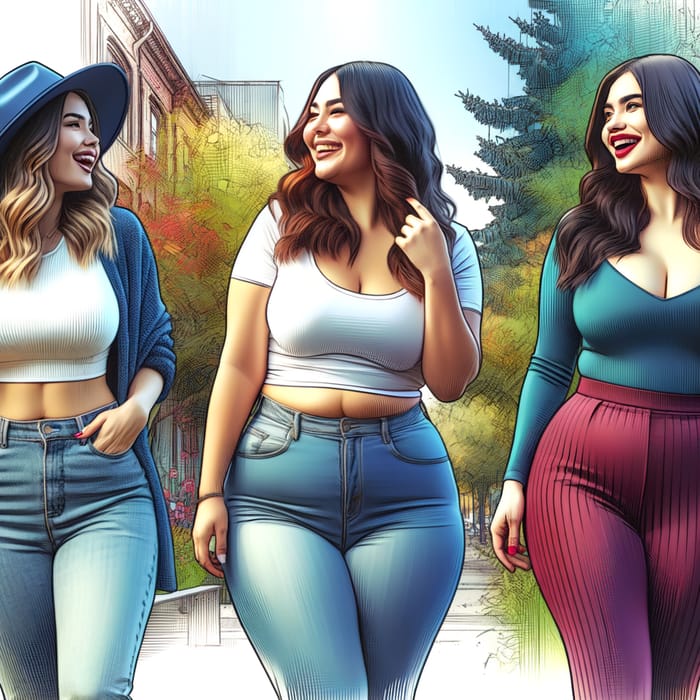 Positive Curvy Women: Embracing Diversity and Confidence