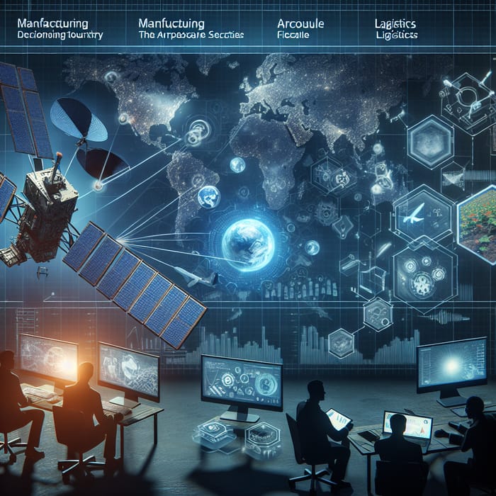 Optimize Satellite Tech for Manufacturing in Auto, Aerospace & Agriculture