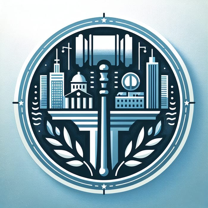 Official Mayor Icon Design - Modern & Classic Emblem