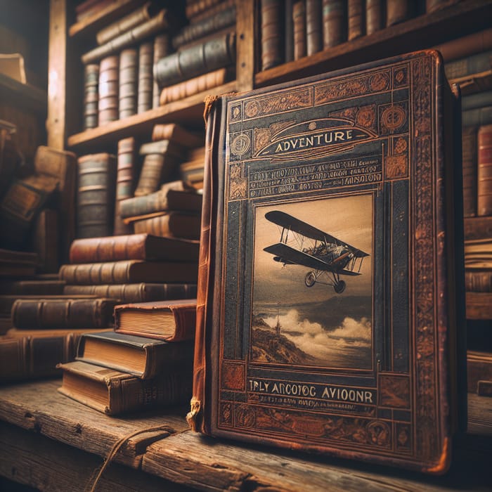 Vintage Aviation and Exploration Tales | Nostalgic Adventure Book