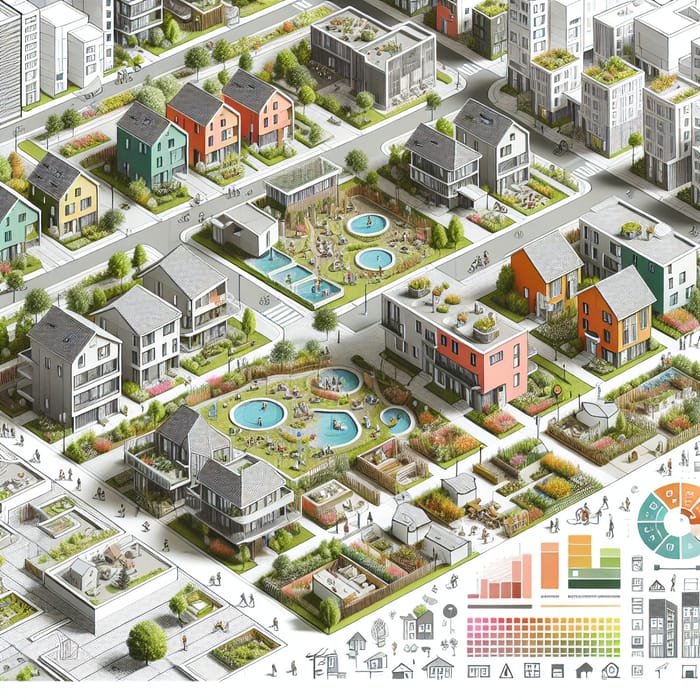 Inclusive Sustainable Neighborhood of the Future | Jan Gehl & Jane Jacobs Inspiration