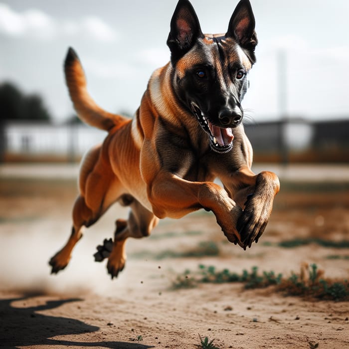 Powerful Belgian Malinois in Action | Strong & Energetic Breed