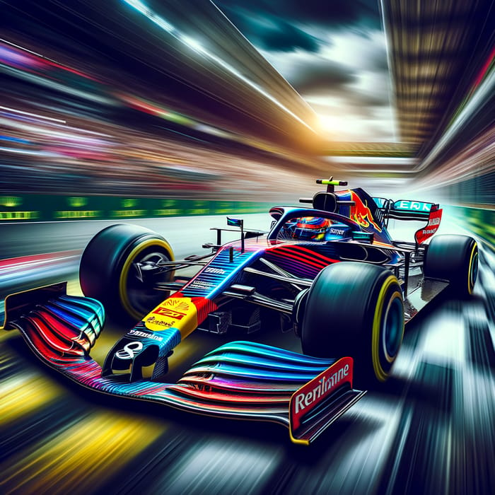 Dynamic Formula One Car Racing at Breakneck Speed