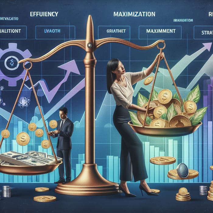 Financial Resource Optimization Image | Asset Efficiency Visualized