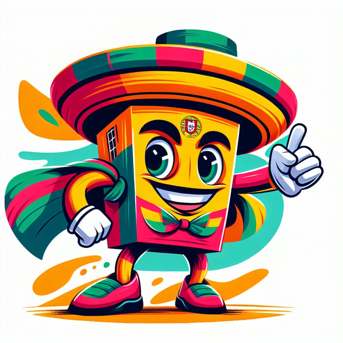 Playful Euroskills Mascot Character Design