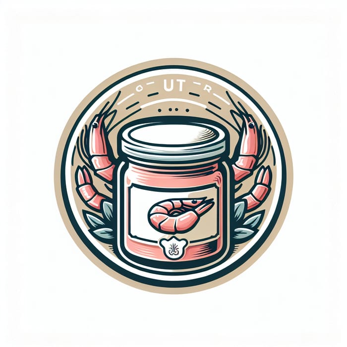 Shrimp Paste Logo for Business | Creative Branding Design