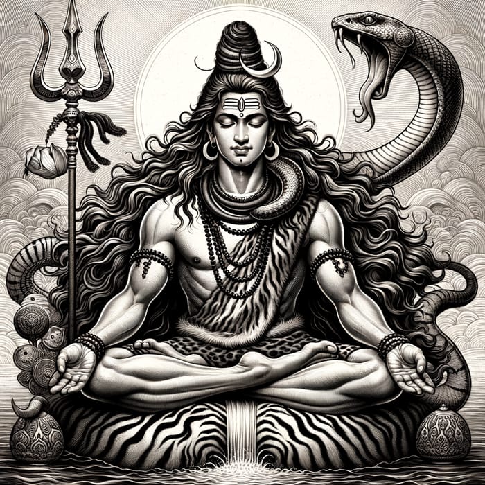 आदि योगी शिव 