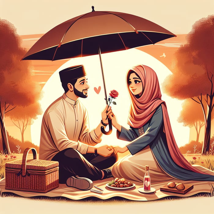 Expressing Pure Love: South Asian Man & Middle Eastern Woman