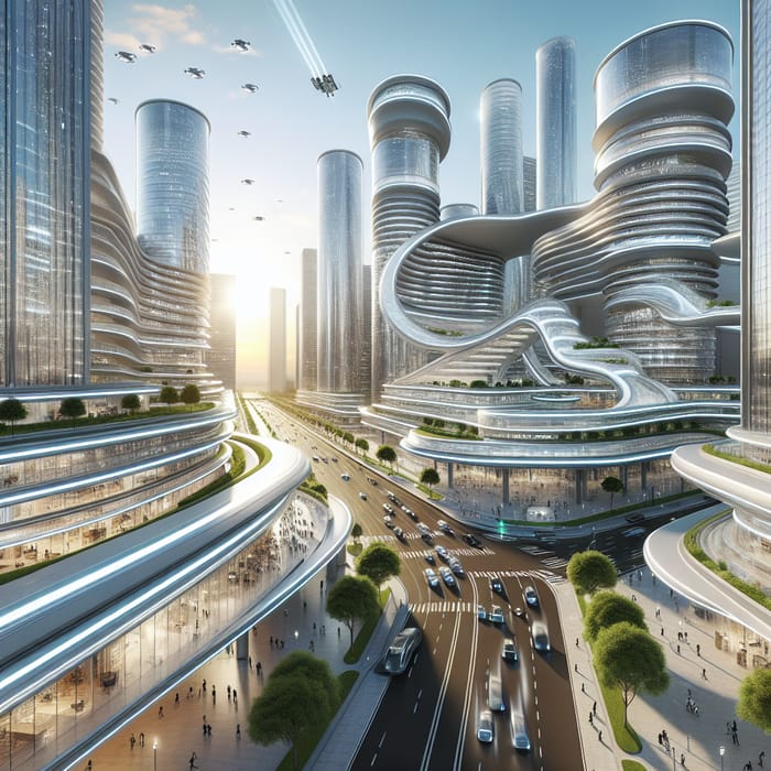 Futuristic Architectural Design | City of Tomorrow