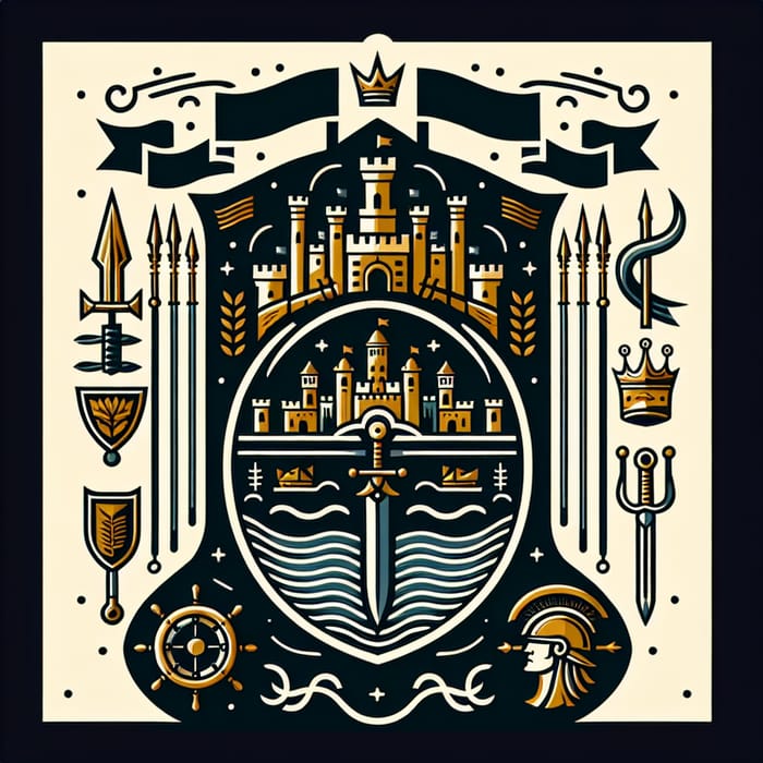 Emblem of Military Glory City Design