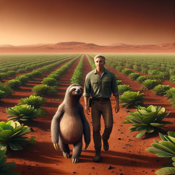 Elon Musk and Syd Explore Mars Weed Farm