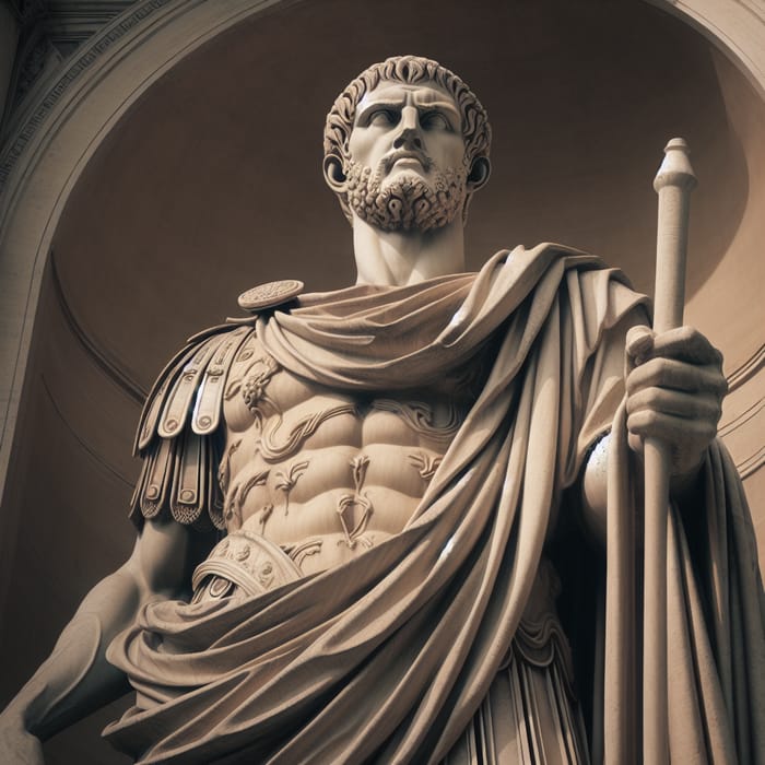 Marcus Aurelius: Courageous Roman Emperor Statue