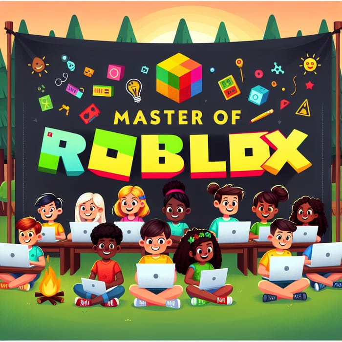 Master of Roblox Kids IT Camp Banner