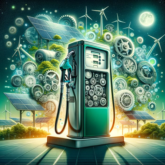 Efficient High-Pressure Gasoline Pump in Harmony with Green Energy