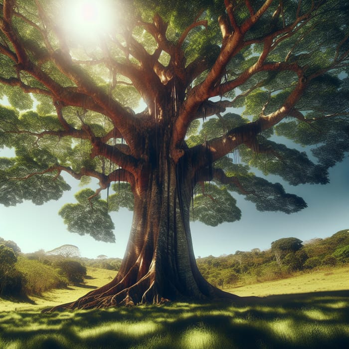 Visually Stunning Tree in Daylight