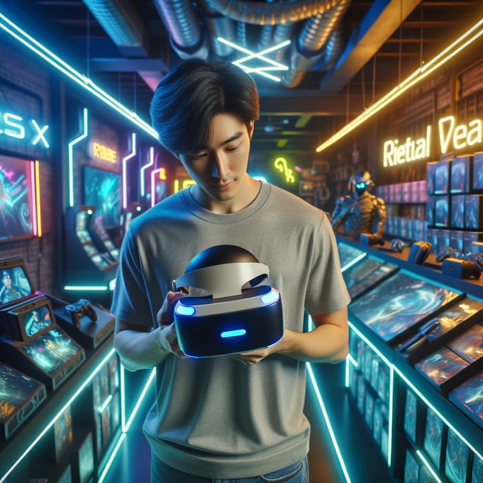 Travel to Future World: Virtual Reality Game Shopping