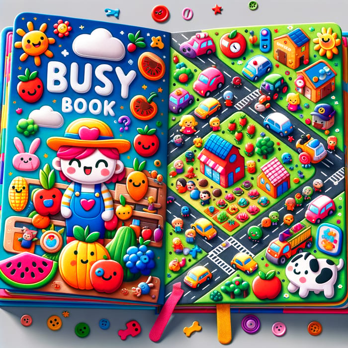 Engaging Busy Book for Kids | Interactive Learning Activities