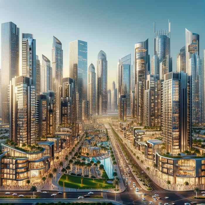 Dubai Real Estate: Modern & Luxurious Cityscape
