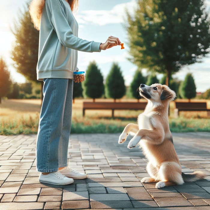 Positive Dog Training at Peaceful Park | Chien Éducation Positive