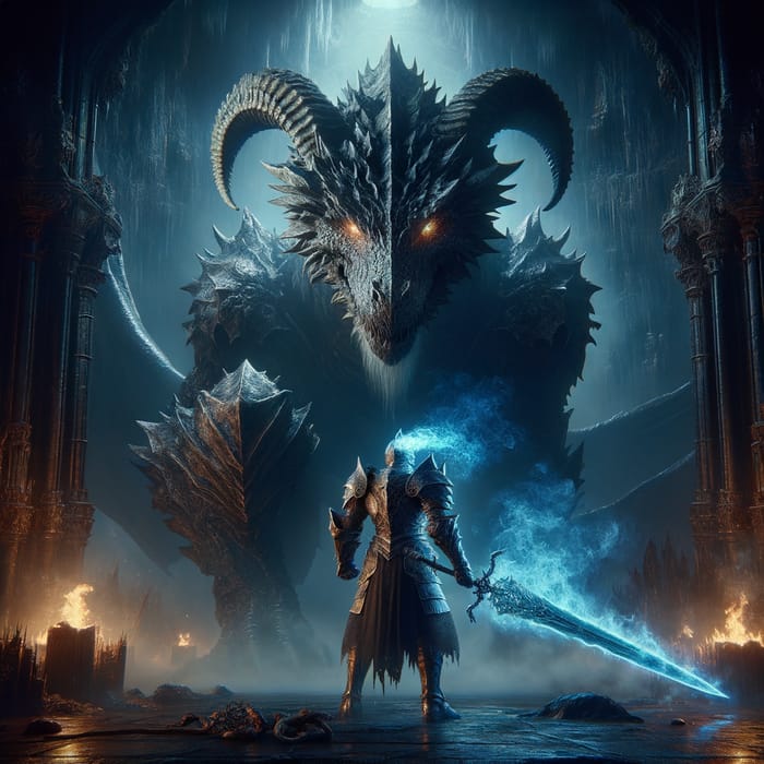 Epic Dragon Battle: Darkeater Midir vs Artorias the Abysswalker