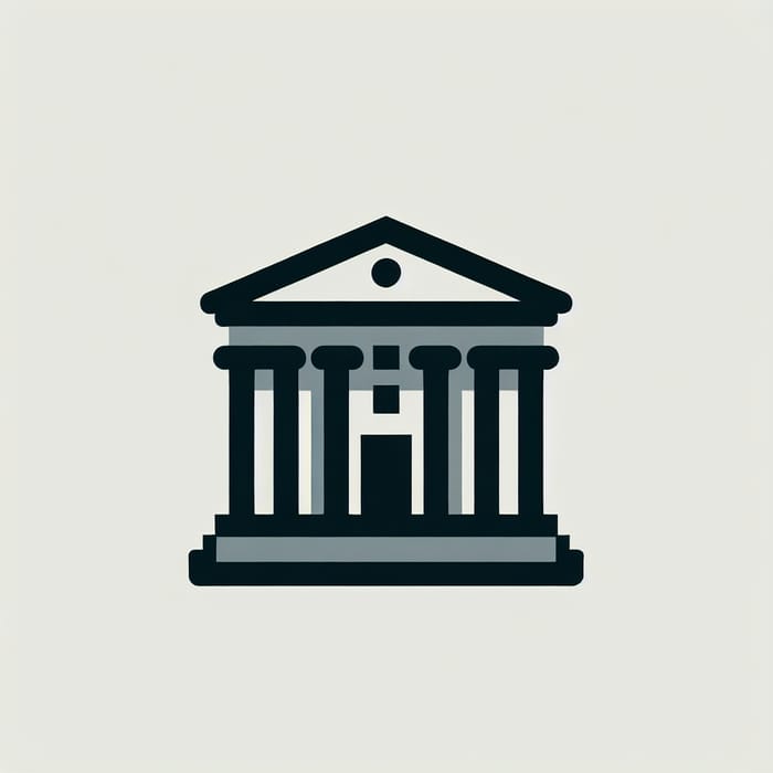 Simple Government Icon Design for Representation