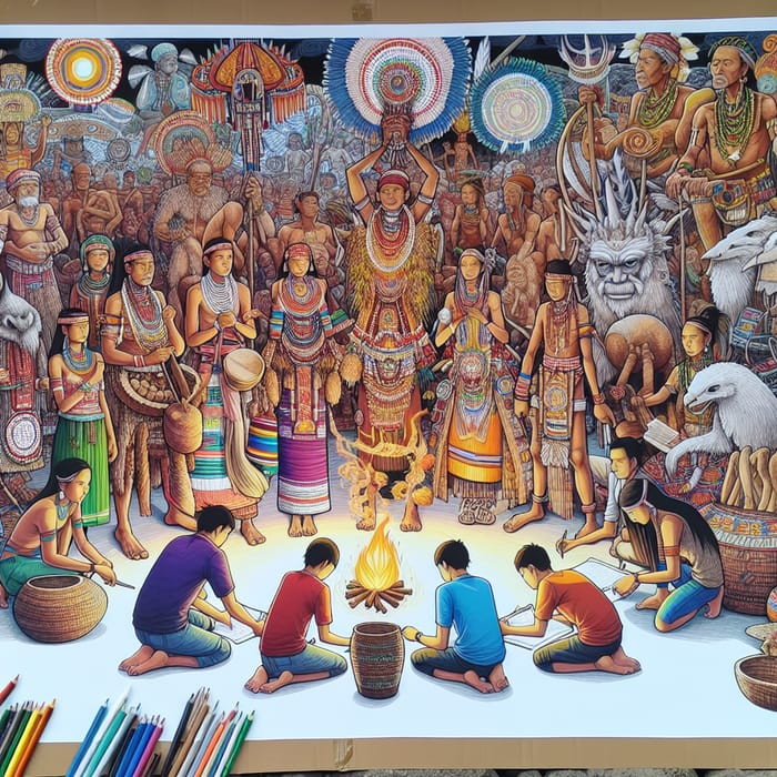 Indigenous Peoples of the Philippines: Deities in Community Culture Poster