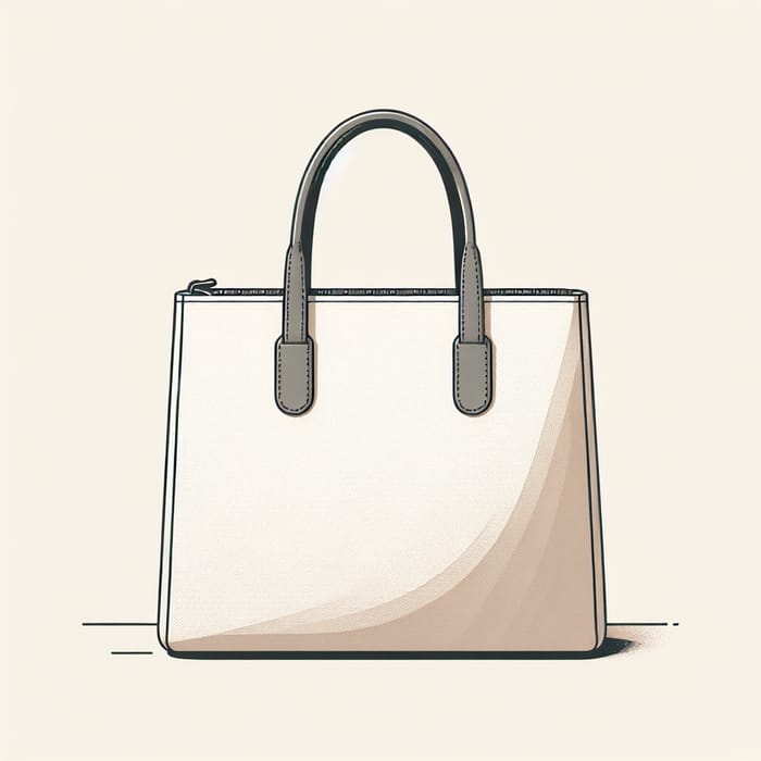 Minimalistic Bag in Classic Style