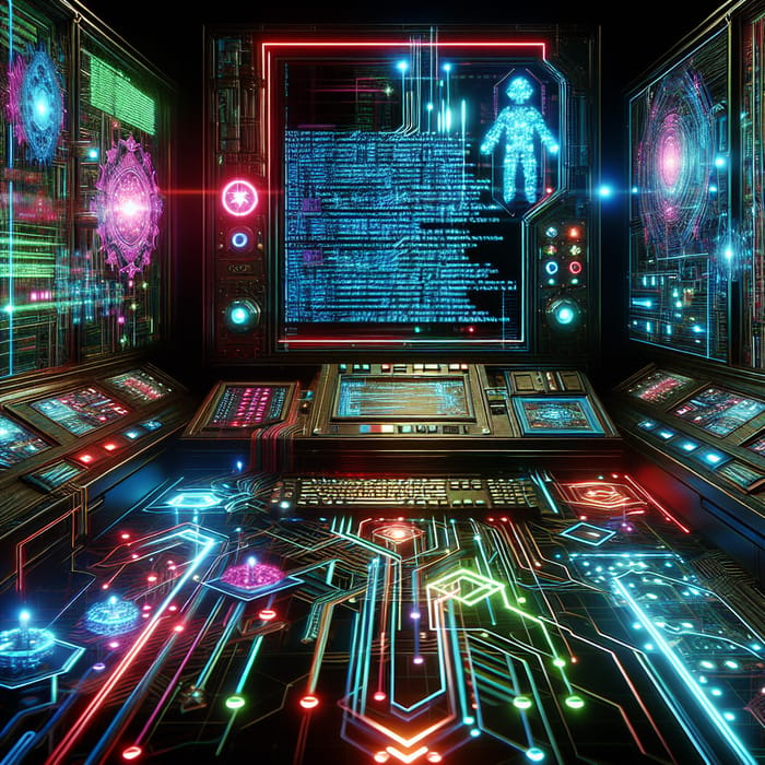 Cyberpunk Command Line | Futuristic Interface