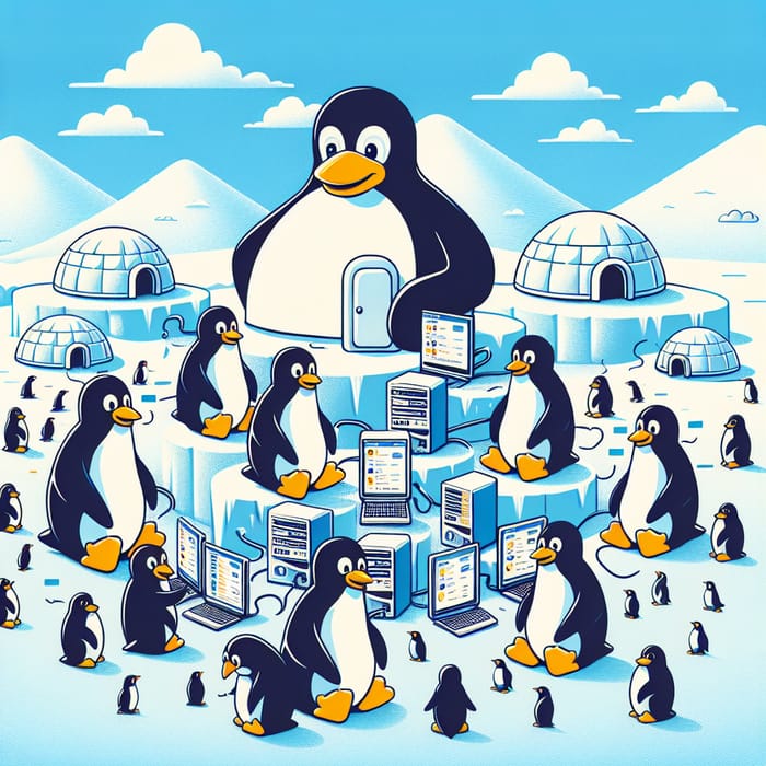Tux the Penguin User Profiles for Collaborative Community