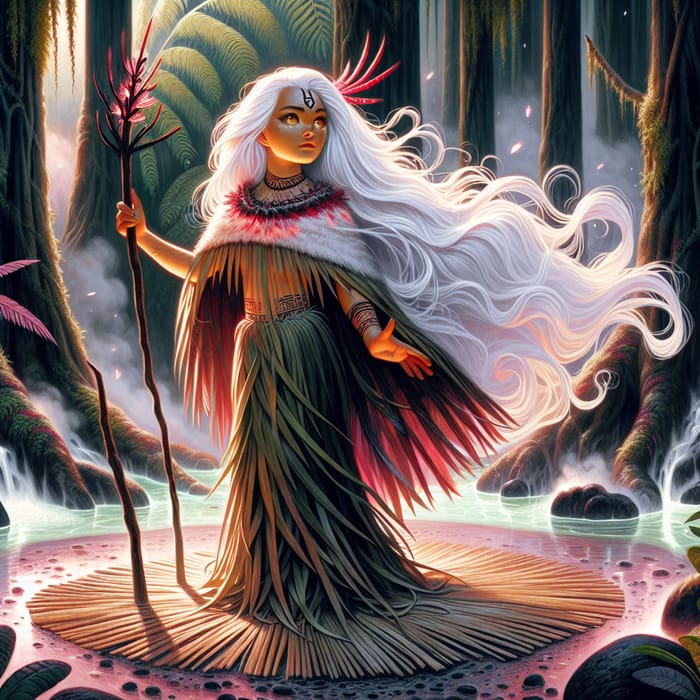Mahuika: Guardian of Fire and Maui's Grandmother - Mythical Figure