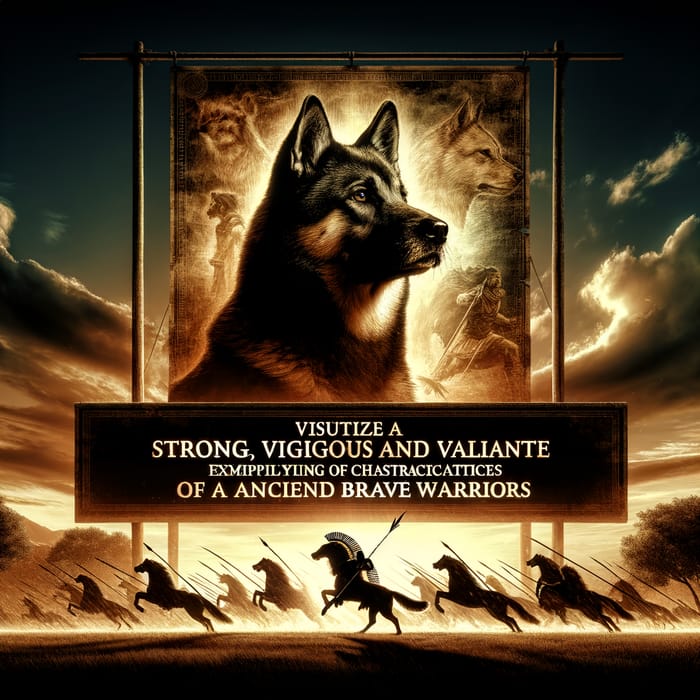 Warrior Dog | Strong and Valiant Fighter Visual