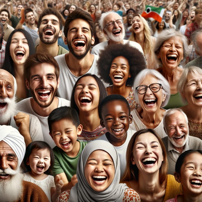 Shared Laughter and Good Excitement: Embracing Diversity in Joyful Humanity