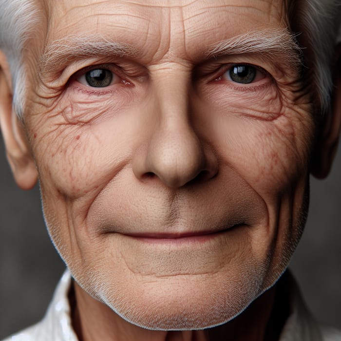 Old Man Portrait - Wisdom Captured in Detail