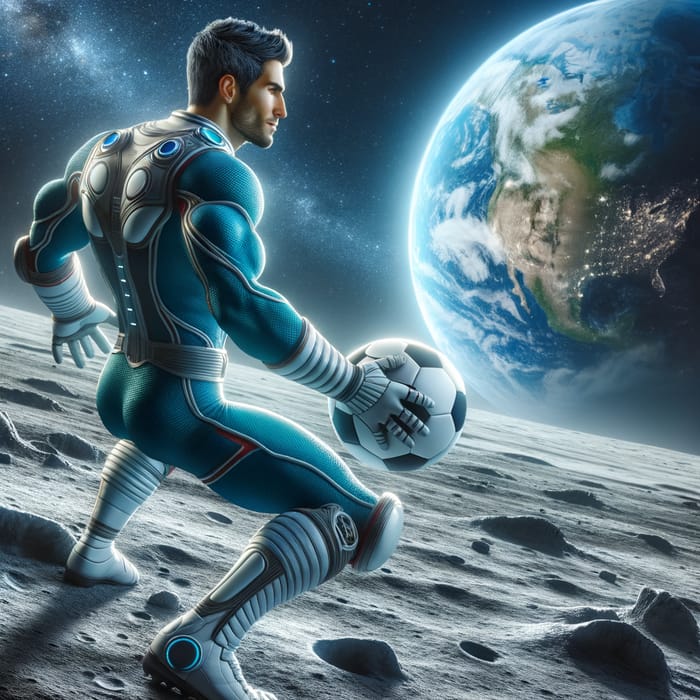 Cristiano Ronaldo on Moon: Stunning Earthly Perspective | Website Name