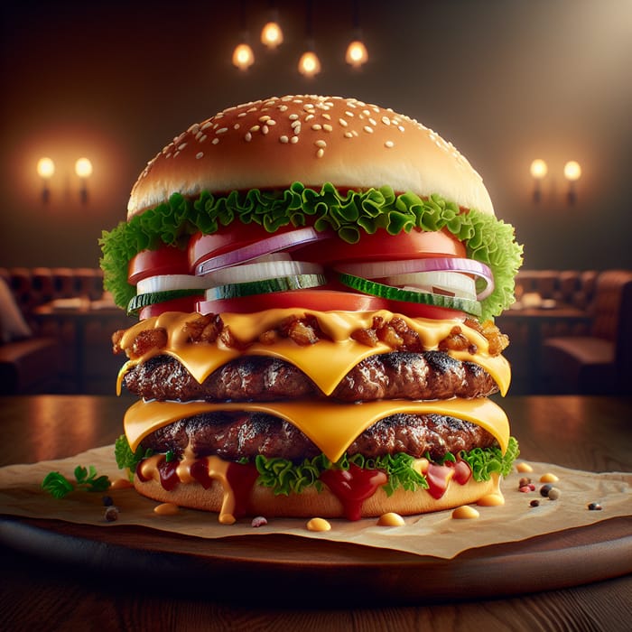 1 Million Burger - Gourmet Delight of Exceptional Value