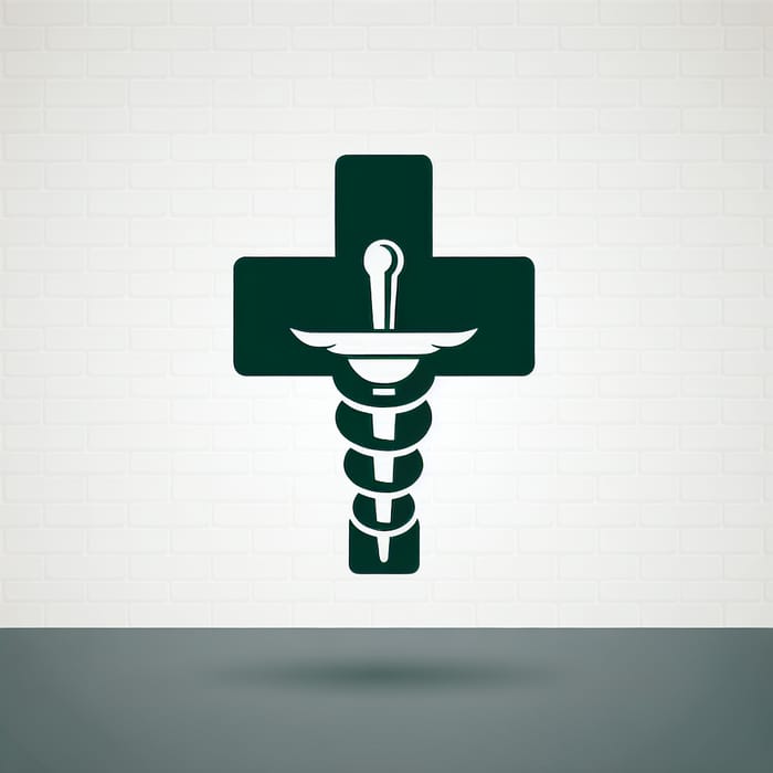 Pharmacy Icon - Minimalist & Modern Symbol Design
