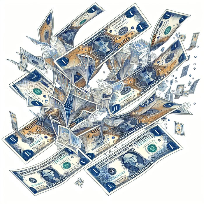 Animated Money - Intricate Design Flourishes