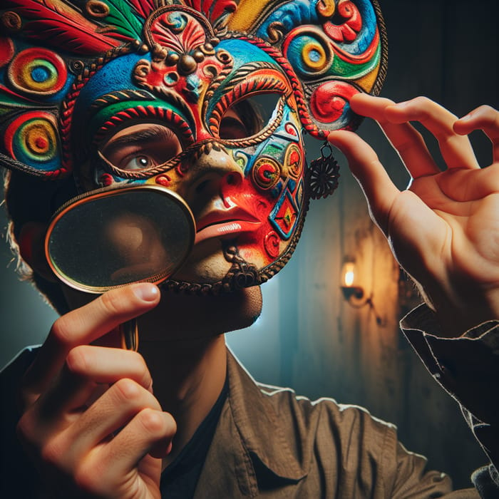 Colorful Mask: Fascination of Discovery