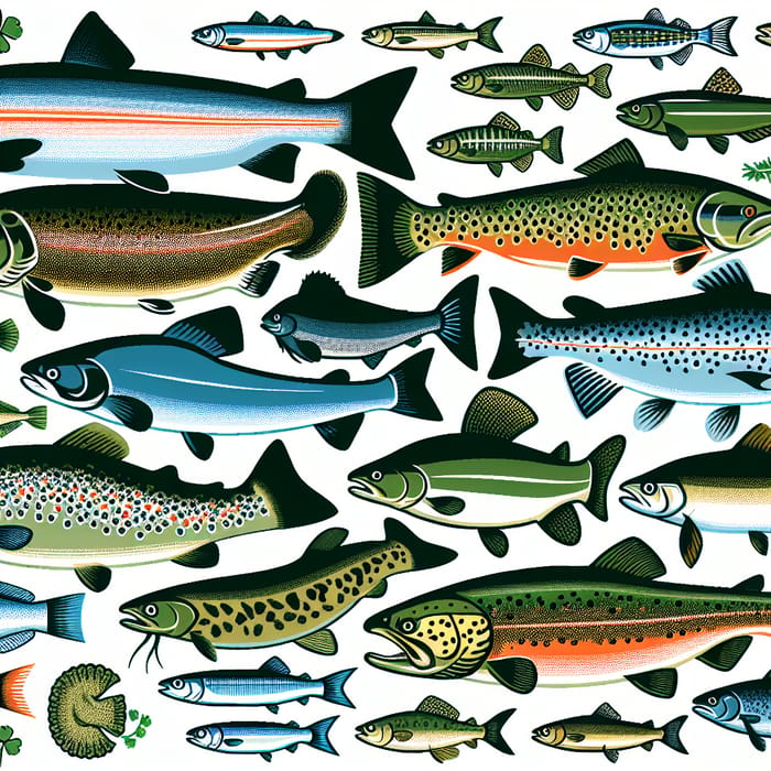 List of Fish from Ireland: Graphics Collection, AI Art Generator