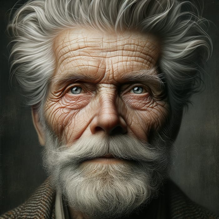 Old Man Portrait: Timeless Wisdom and Charisma